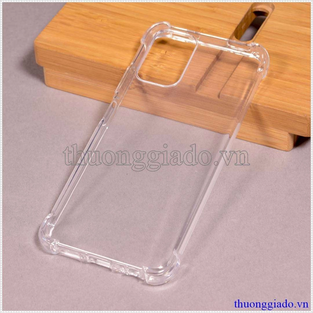 Ốp lưng dẻo Xiaomi Poco M5s (Ốp lưng Silicone trong suốt tăng cường chống sốc 4 góc)